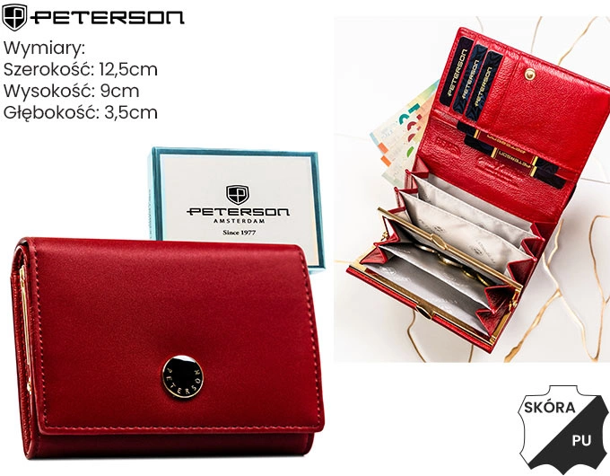 Skórzany portfel damski PETERSON pol_pl_Portfel-damski-skora-naturalna-PU-PTN-PS445-HNL-Red-21205_6