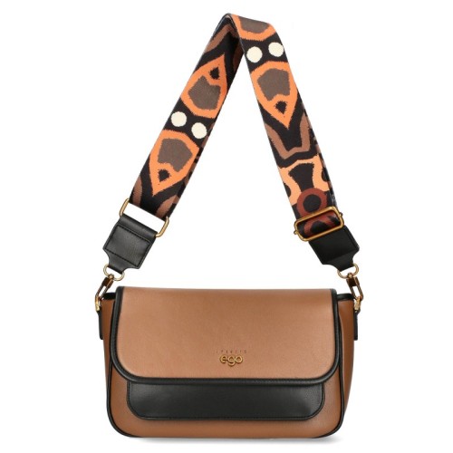EGO torebka damska na ramię crossbody A5 camel