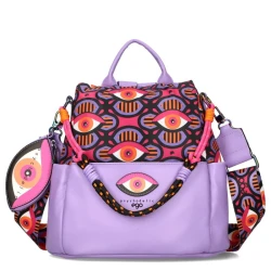Ego torebka plecak 2w1 trippy filetowy