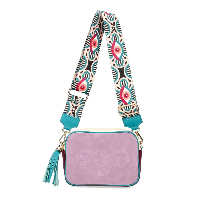 Pastelowa torebka damska EGO crossbody przód
