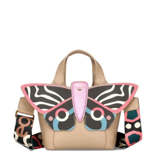 Shopperka damska EGO Fusion odpinany motyl