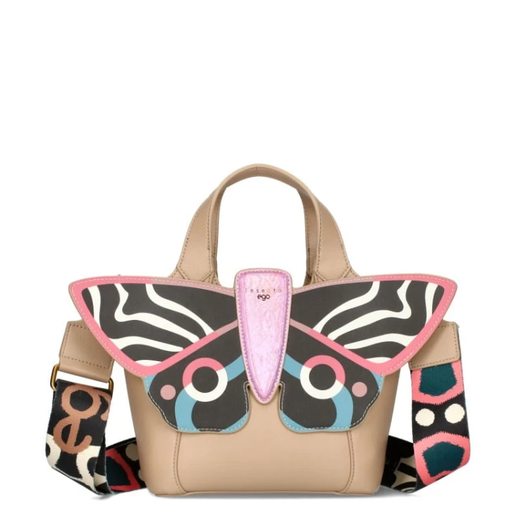 Shopperka damska EGO Fusion odpinany motyl