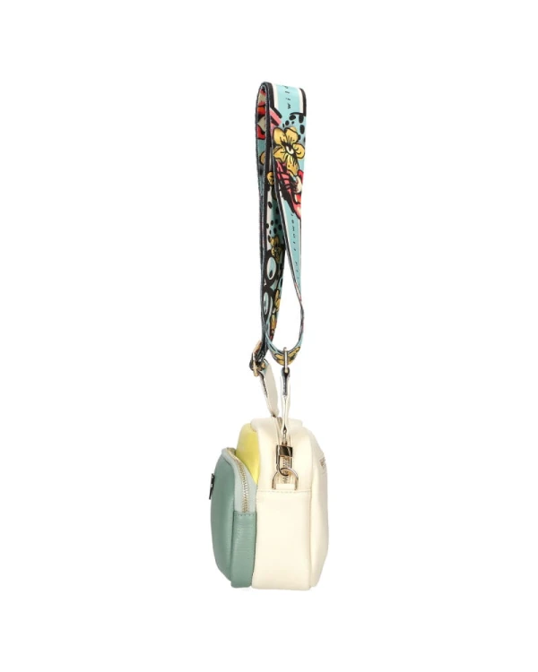Torebka crossbody EGO zielono kremowa.jpg