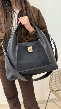 Duża torebka damska klasyczna shopper A4 BESTINI