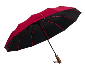 Parasol parasolka automat składany duży elegancki Peterson pokrowiec rączka