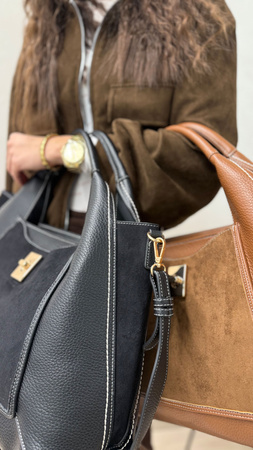 Duża torebka damska klasyczna shopper A4 BESTINI