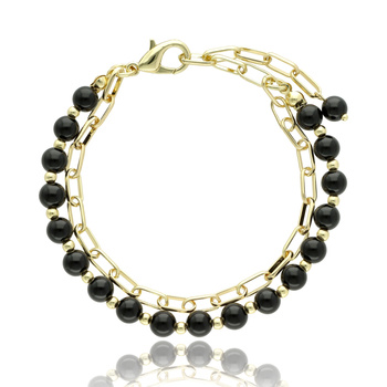 Bransoletka z AGATAMI Yvon