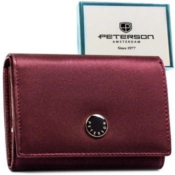 Skórzany portfel damski PETERSON
