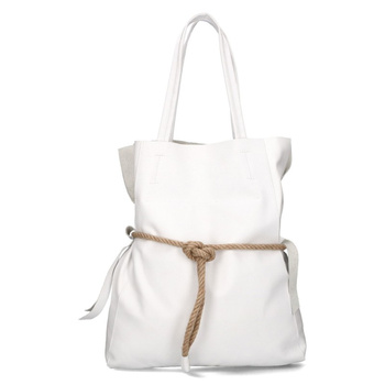 Torebka shopper worek skóra naturalna A4  Vera Pelle