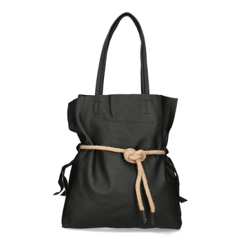 Torebka worek shopper skóra naturalna A4  Vera Pelle