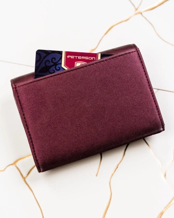 Skórzany portfel damski PETERSON