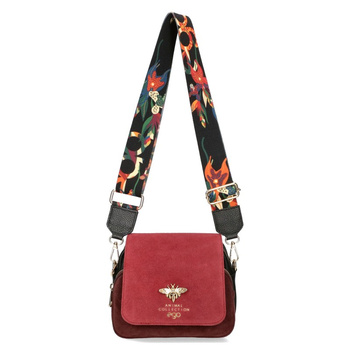 Ego torebka pszczółka skóra naturalna