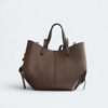 Laura Biaggi torebka shopper skóra naturalna