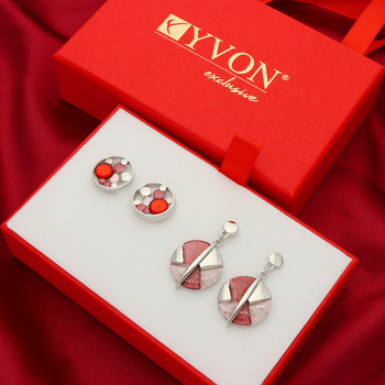 Yvon zestaw prezentowy kolczyki