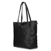 Torebka shopper duża A4  2w1 czarna Erick Style