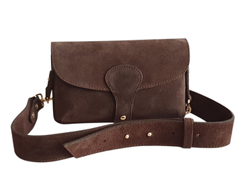 Mała torebka skóra naturalna elegancka instagramka Laura Biaggi