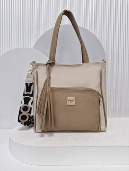 EGO torebka z chwostem shopperka A5 eko skóra