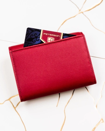 Skórzany portfel damski PETERSON