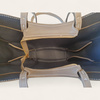 Brązowa zamszowa torebka shopper Laura Biaggi