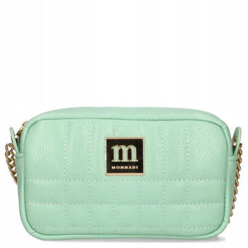 Monnari elegancka miętowa torebka na łańcuszku