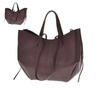 Laura Biaggi torebka shopper skóra naturalna